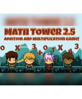 Add and Multiply, Math Tower 2 Steam Key GLOBAL